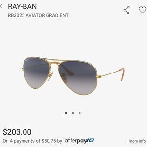 Ray Ban classic aviators Polarized